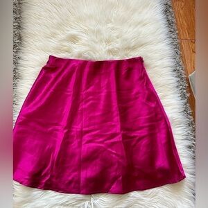Fuchsia Mini skirt